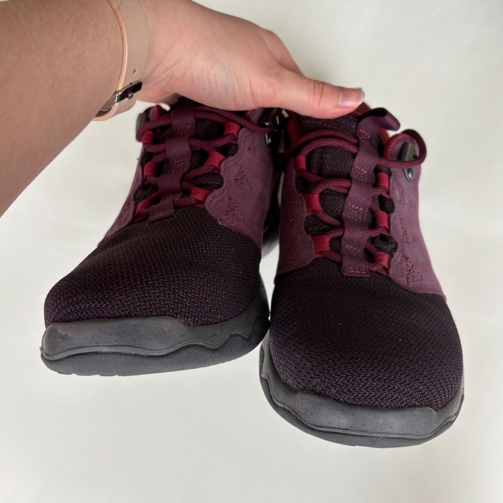 Teva Arrowood WP Hiking Shoes Women 6.5 Fig Wine Waterproof Trail Gorp Outdoor - Picture 5 of 8